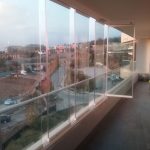 Cierres de Cristal Plegable