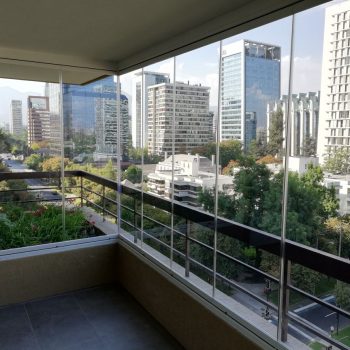 Cierres de Cristal Plegable