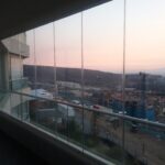 Cierres de Cristal Plegable