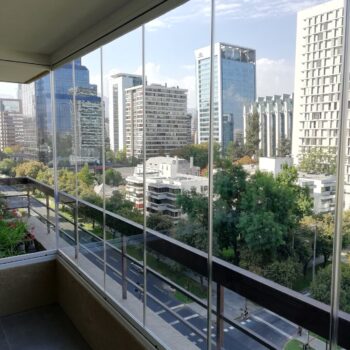 Cierres de Cristal Plegable